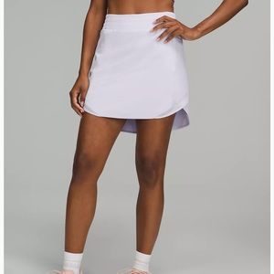 Lululemon NWT Hotty Hot Skirt Long Pastel Blue Purple PSLB